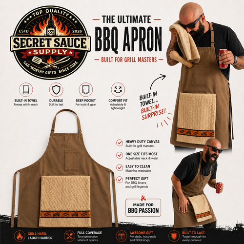 Secret Sauce Supply BBQ Apron